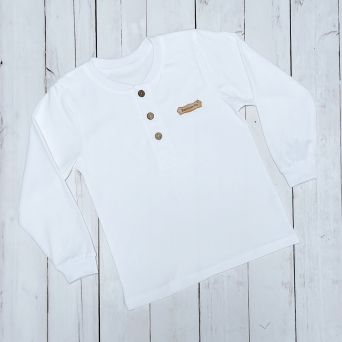 Koszulka Mieszko roz:110-122 biała