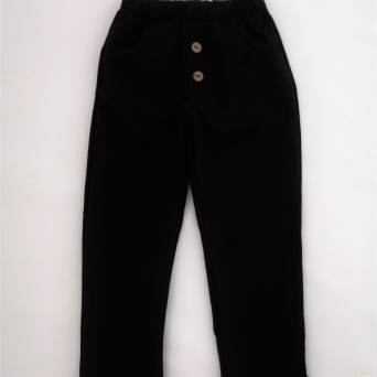 Spodnie Adaś roz:110-122 czarne