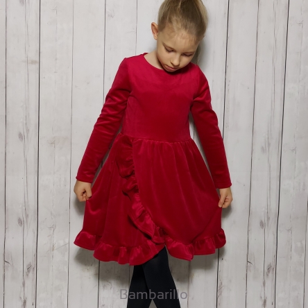 Sukienka Kamila roz:62-74 czerwona
