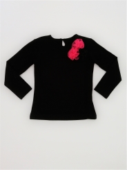 Bluzka Primaballerina roz:128-146 czarna