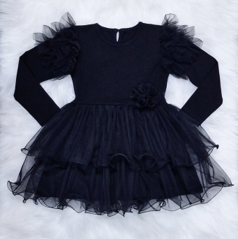 Sukienka Carmen roz: 80-104 czarna